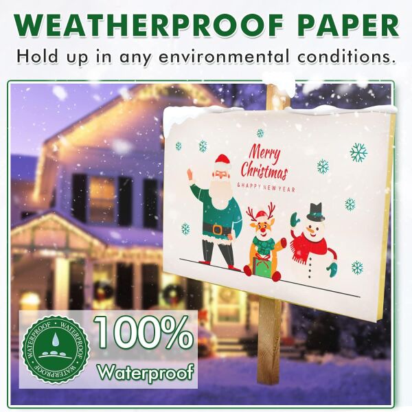 Goprint Inkjet Çift Taraflı Mat PET Fotoğraf Kağıdı A4 20 Yaprak