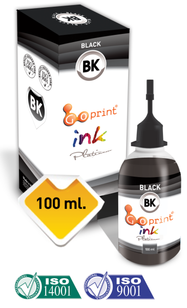 Süblimasyon Mürekkebi Siyah (Black) 100ml
