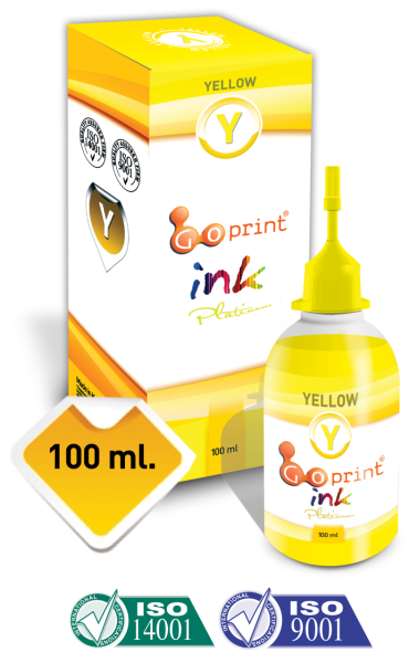 Süblimasyon Mürekkebi Sarı (Yellow) 100ml