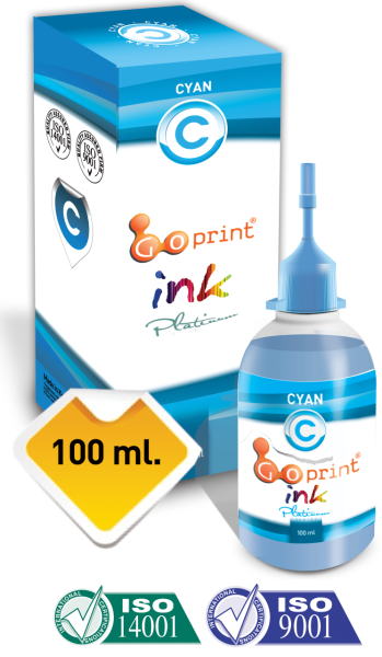 Süblimasyon Mürekkebi Mavi (Cyan) 100ml