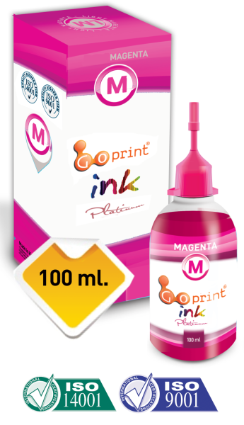 Süblimasyon Mürekkebi Kırmızı (Magenta) 100ml