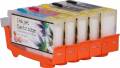 Canon PGI 5BK CLI-8 Serisi Kolay Dolum Kartuşları(5' li) - Auto-Reset Çipli