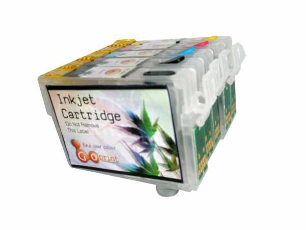 Epson T0681-T0694 Kolay Dolum Kartuşu, Dolan Kartuş Seti, Dolabilen Kartuşları
