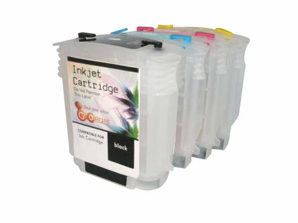 HP 10(Black)-10(Color) Serisi Kolay Dolum Kartuşları