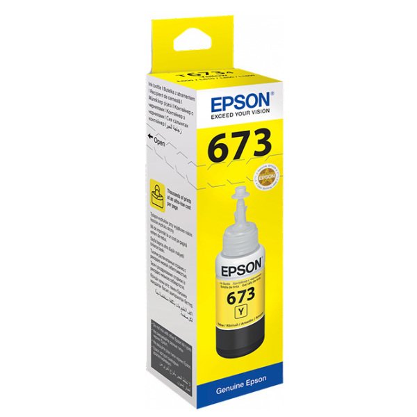 EPSON T6734 SARI MÜREKKEP KARTUŞU ( C13T67344A ) 70ml