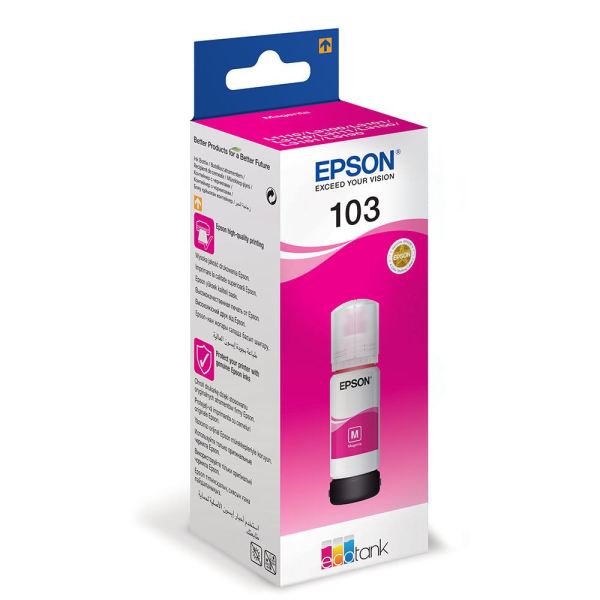 EPSON 103 KIRMIZI MÜREKKEP KARTUŞU  (C13T00S34A)