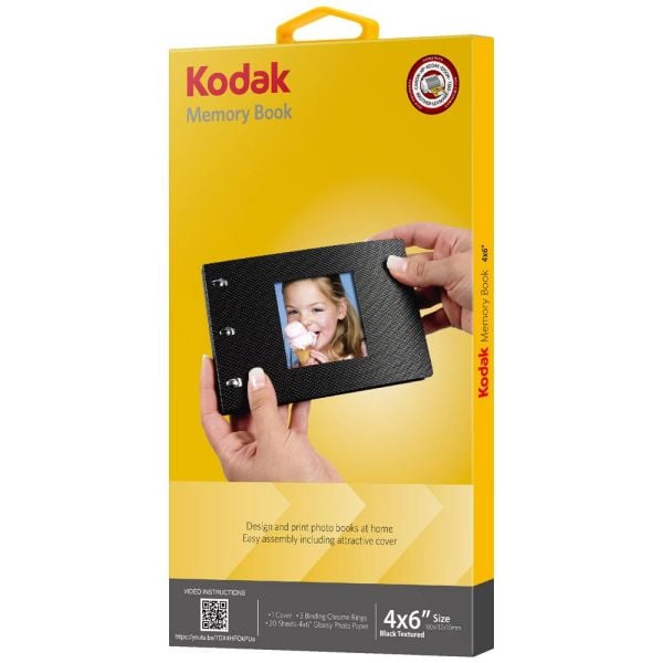 Kodak Inkjet Yazdırılabilir Albüm - Standart Tip 10x15 Boyutu Texture