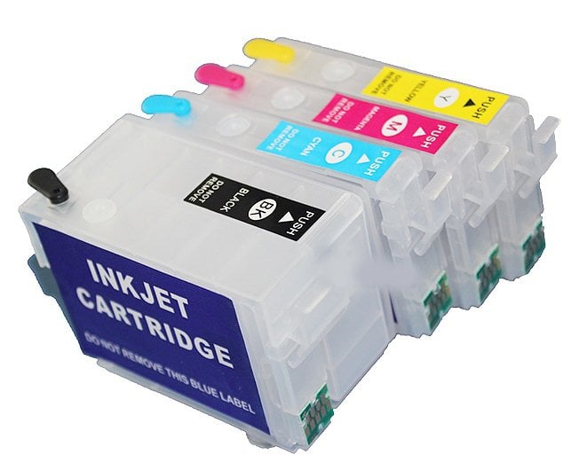 Epson T27XL (T2711-T2714) Uyumlu Kolay Dolan Kartuş