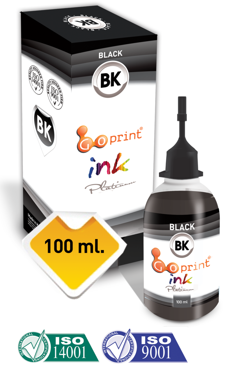 Epson T6641 Uyumlu Black Mürekkep 100 ml
