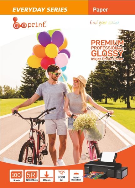 Goprint EVERYDAY Serisi Parlak 5R 13x18 cm Fotoğraf Kağıdı 230gr 100 Yaprak
