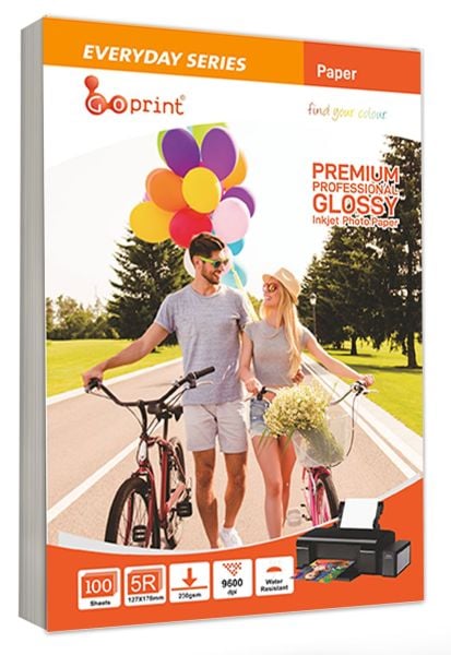 Goprint EVERYDAY Serisi Parlak 5R 13x18 cm Fotoğraf Kağıdı 230gr 100 Yaprak