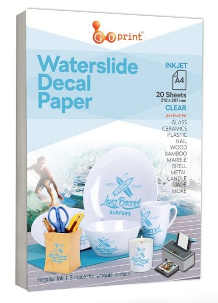 Goprint Inkjet Açık Zemin Sulu Transfer Kağıdı A4 20 yaprak