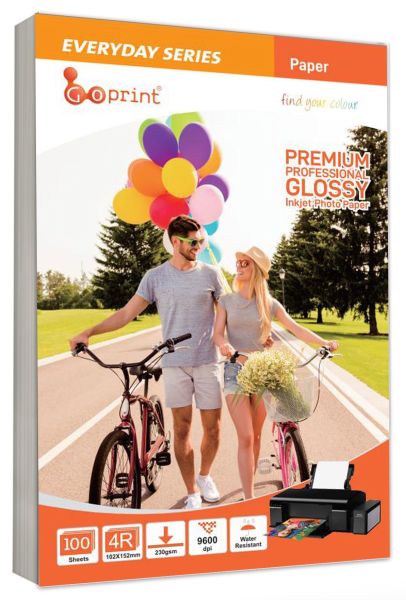 1 Koli Goprint EVERYDAY Serisi Parlak 4R 10x15cm Fotoğraf Kağıdı 230gr 100 Yaprak