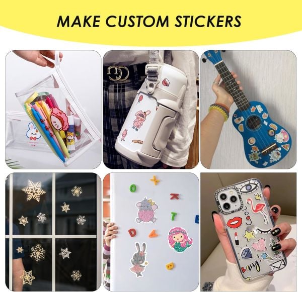 Goprint Süblimasyon Şeffaf Etiket A4 20 yaprak %100 Şeffaf