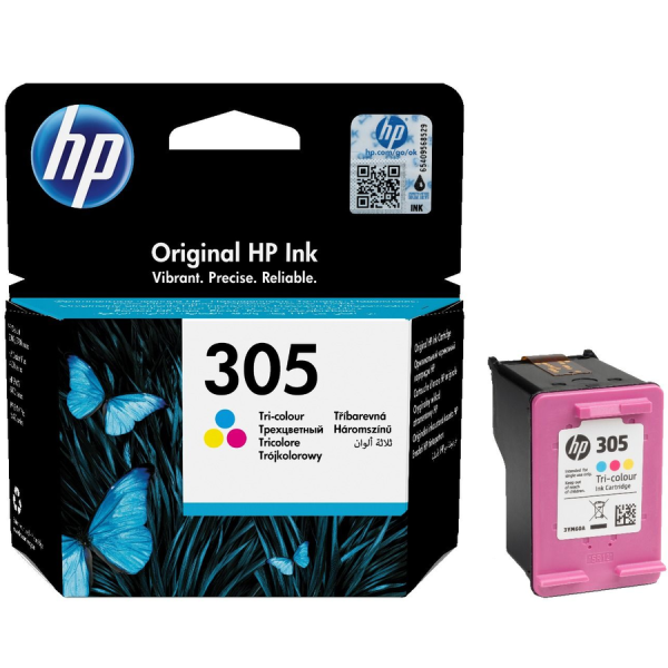 HP 305 RENKLİ MÜREKKEP KARTUŞU (3YM60AE)