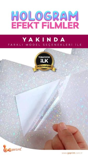 Star II Hologram Kaplama Filmi A4 20 yaprak