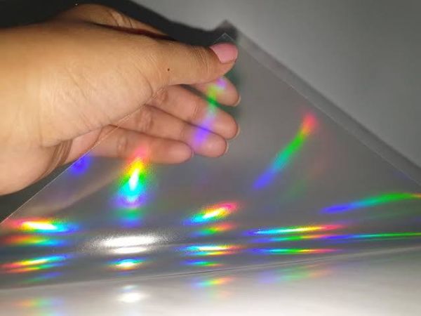 Rainbow Hologram Kaplama Filmi A4 20 yaprak