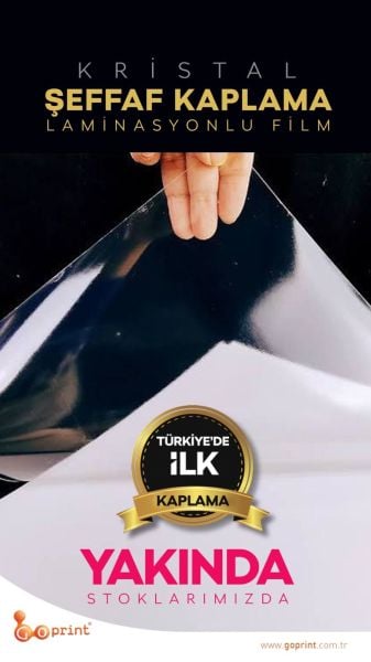 Şeffaf Clear Glossy Kaplama Filmi A4 20 yaprak