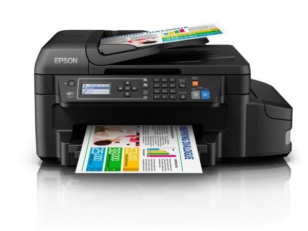 Epson L655 Renkli Yazıcı, Tarayıcı, Fotokopi, Faks Dublex WiFi (Mürekkep Tanklı)