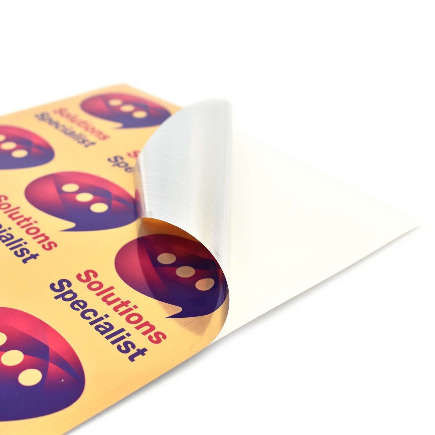 Goprint Inkjet Fırçalı Altın Sticker PP Plastik Etiket A4 20 yaprak 80 ...