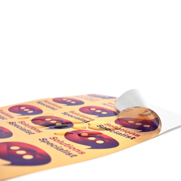 Goprint Inkjet Fırçalı Altın Sticker PP Plastik Etiket A4 20 yaprak 80 micron