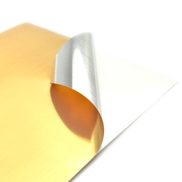 Goprint Inkjet Fırçalı Altın Sticker PP Plastik Etiket A4 20 yaprak 80 micron