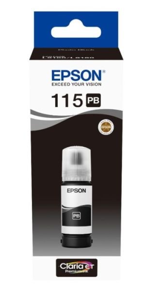 EPSON 115 FOTO SİYAH MÜREKKEP KARTUŞU(C13T07D14A)