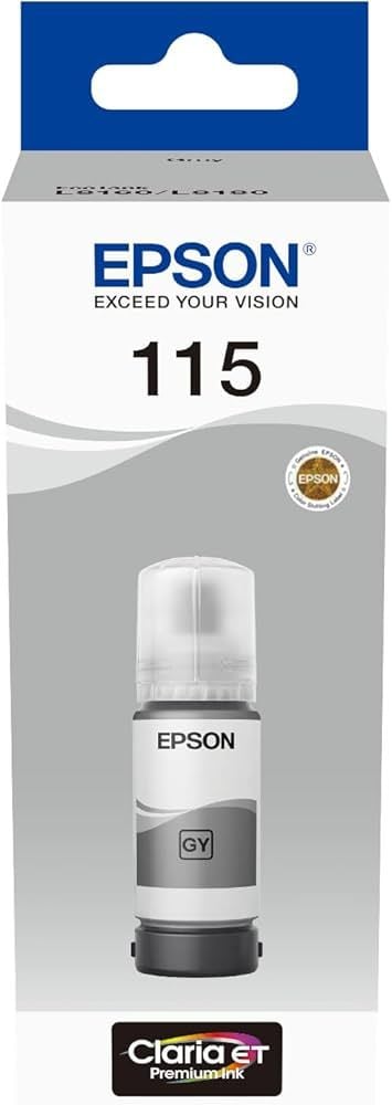 EPSON 115 GRİ MÜREKKEP KARTUŞU(C13T07D54A)
