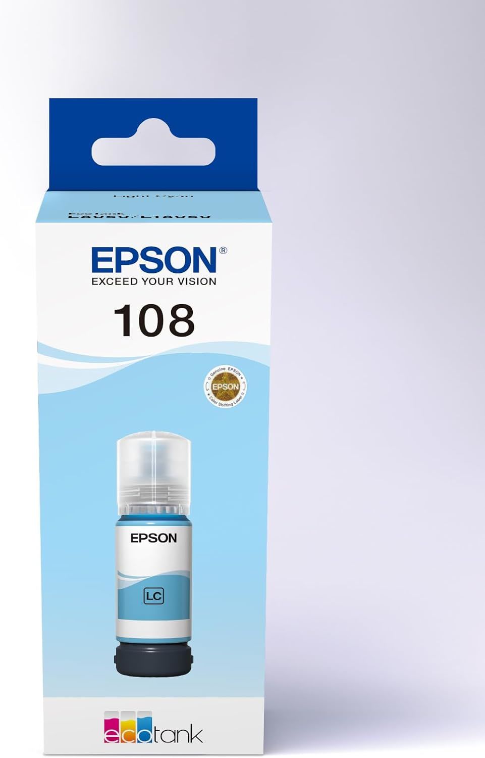 EPSON 108 AÇIK MAVİ MÜREKKEP KARTUŞU (C13T09C54A)
