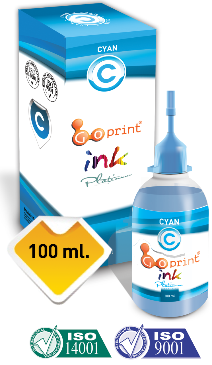 Brother BTD100C Uyumlu Mavi (Cyan) Mürekkep 100ml