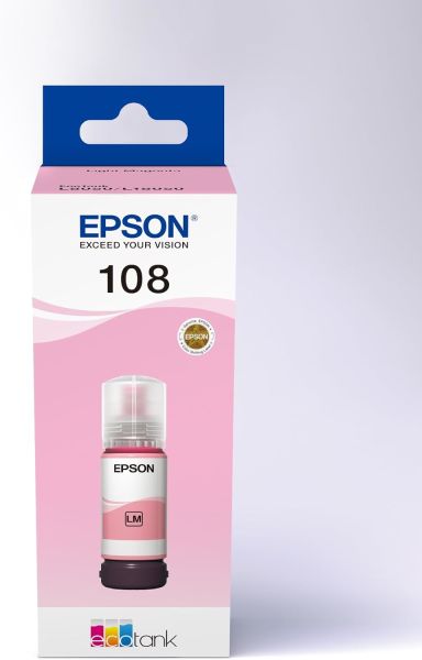 EPSON 108 AÇIK KIRMIZI MÜREKKEP KARTUŞU(C13T09C64A)
