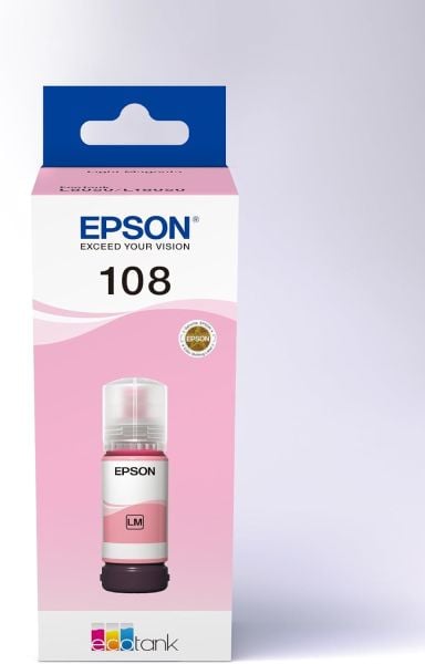 EPSON 108 AÇIK KIRMIZI MÜREKKEP KARTUŞU(C13T09C64A)