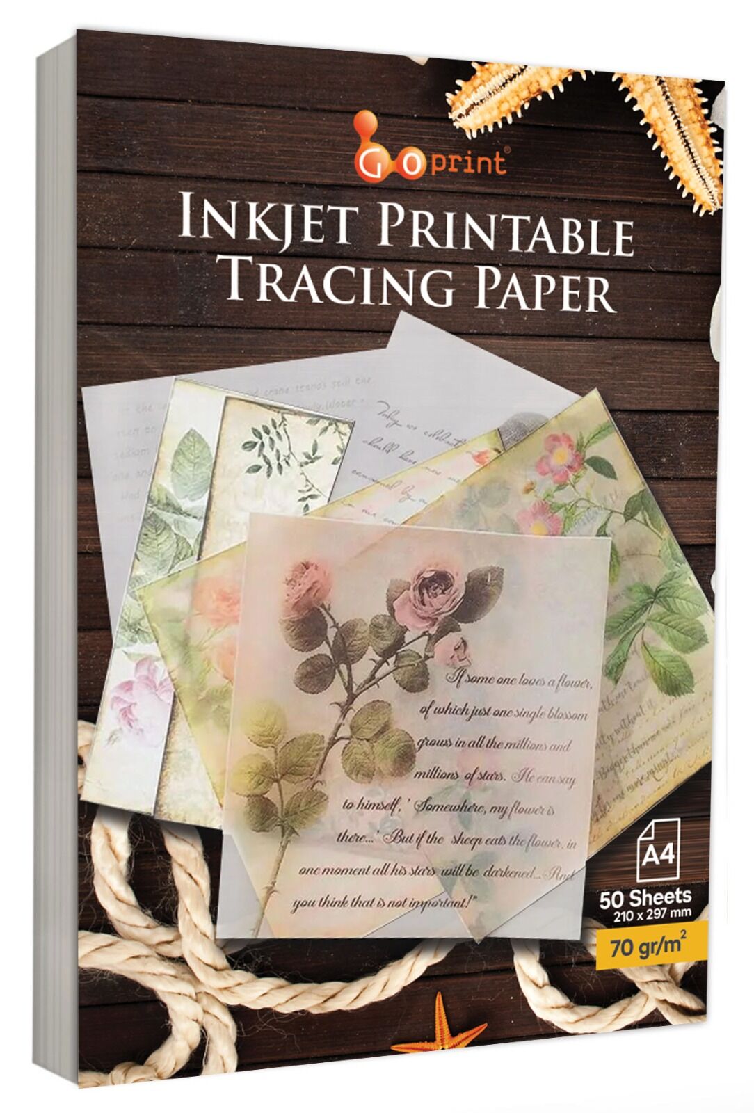 Goprint Inkjet Aydınger Kağıdı A4 70 gr 50 Yaprak