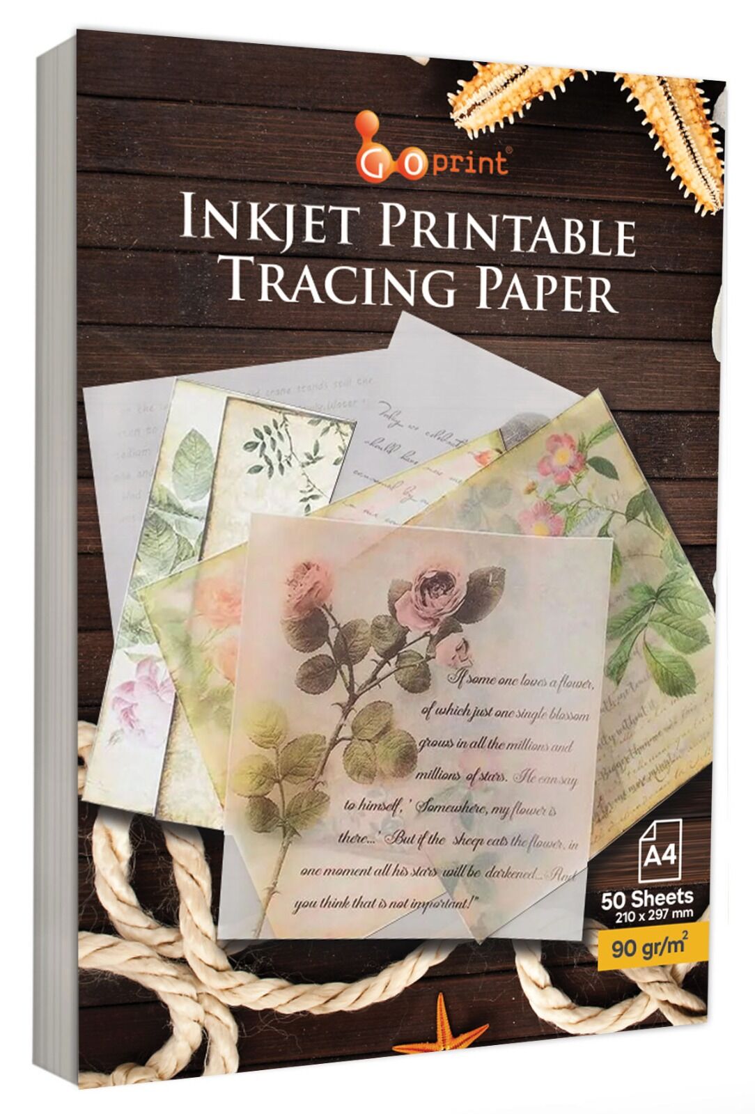 Goprint Inkjet Aydınger Kağıdı A4 90 gr 50 Yaprak