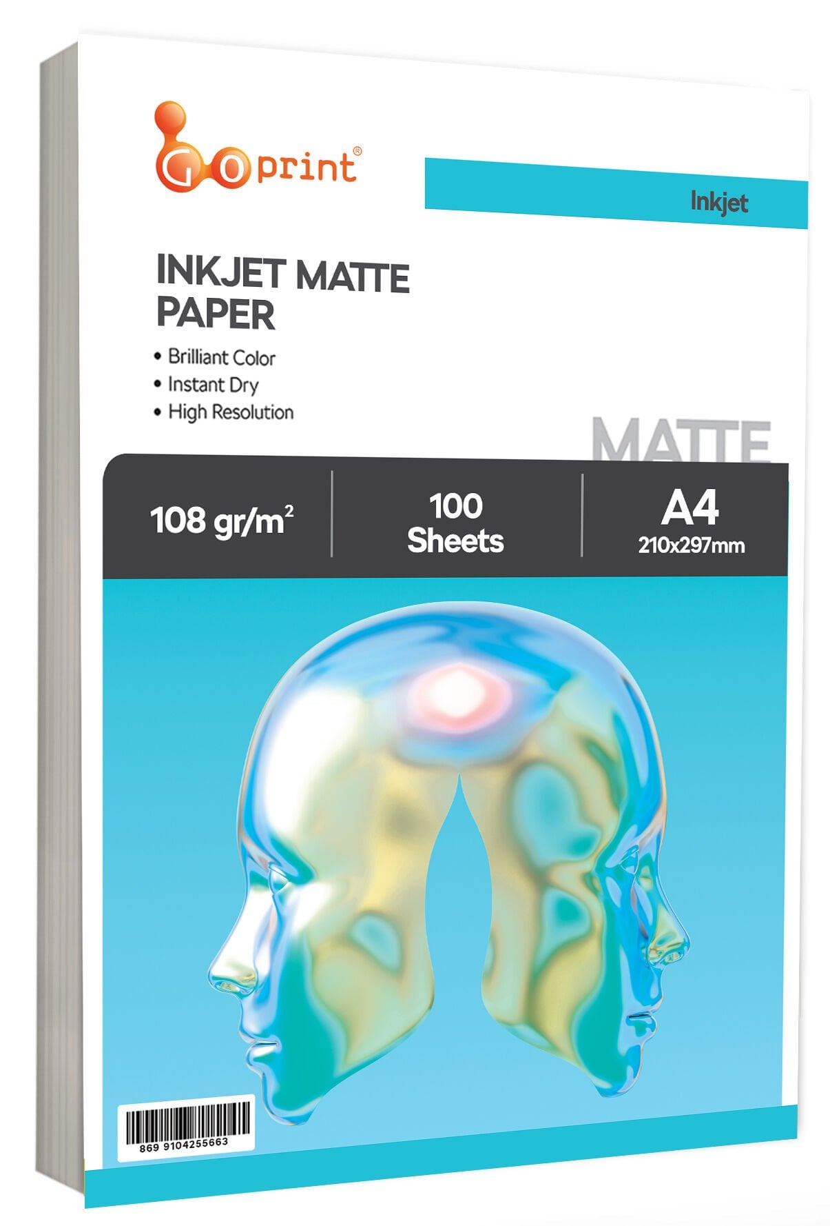Goprint Mat Fotoğraf Kağıdı A4 108gr 100 yaprak
