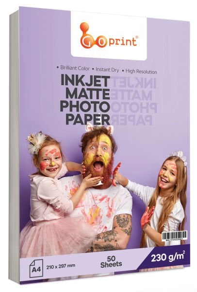 Goprint Mat Fotoğraf Kağıdı A4 230gr 50 yaprak