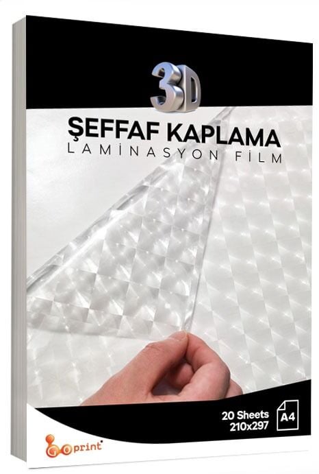 Cat's Eye 3D Kaplama Filmi A4 10 yaprak