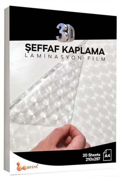 Cat's Eye 3D Kaplama Filmi A3 10 yaprak