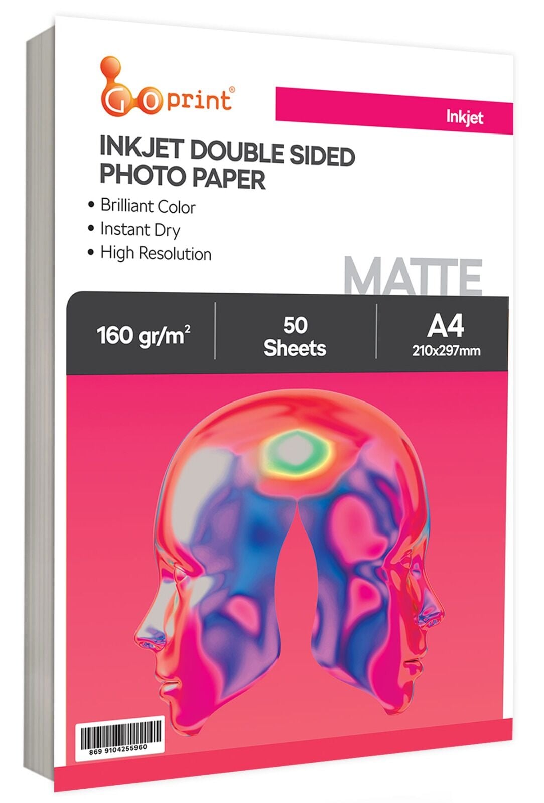 Goprint Çift Taraflı Mat Fotoğraf Kağıdı A4 160gr 50 yaprak