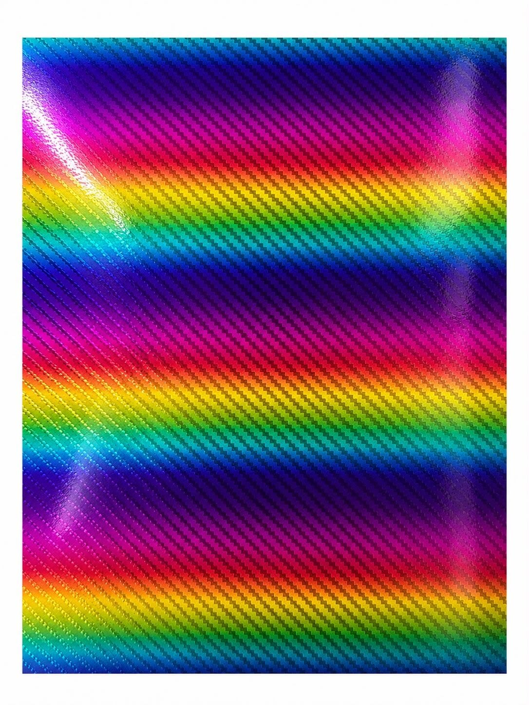 Goprint Rainbow Serisi Yapışkanlı Vinil Ribbon Line Desen 25x30.5 cm