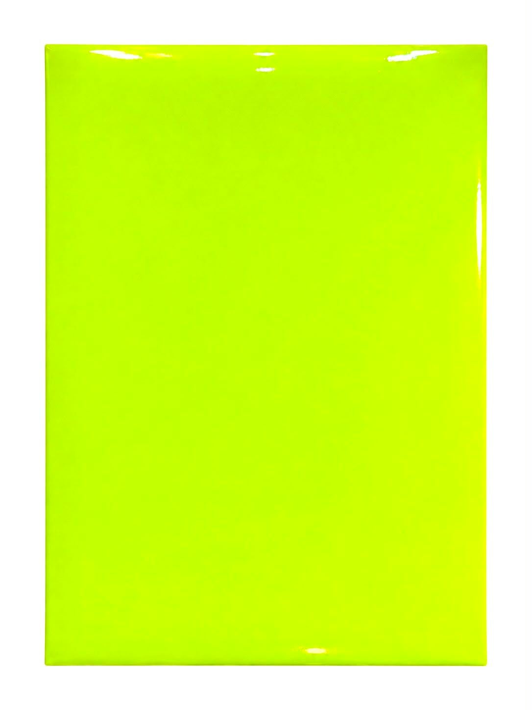 Goprint Thermo Serisi Kendinden Yapışkanlı Vinil  Soğuk Neon Yellow Turns Green 25x30.5 cm