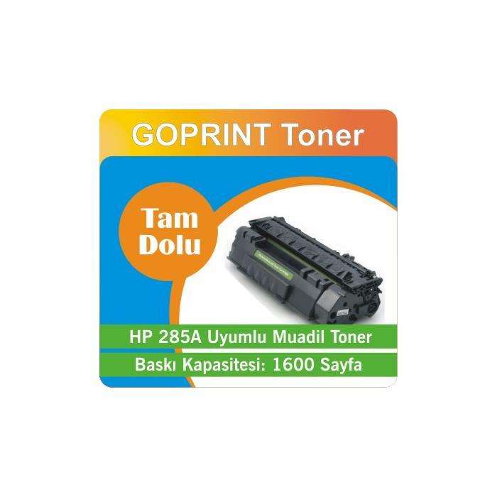 HP 285A No:85A Uyumlu Dolan Toner (TAM DOLU) - 2 Yedek Dolum Kiti Hediyeli
