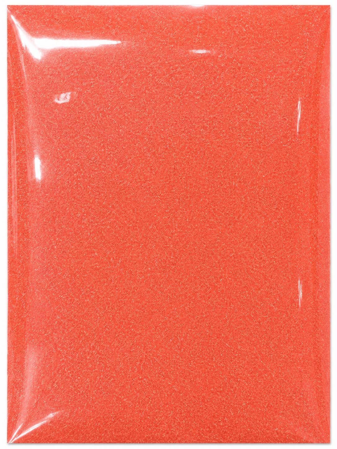 Goprint Glitter Serisi Iron-On Neon Grapefruit HTV – Simli Isı Transfer Vinili 25x30.5 cm