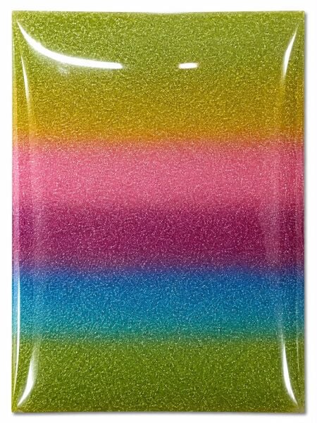 Goprint Glitter Serisi Iron-On Light Rainbow HTV – Simli Isı Transfer Vinili 25x30.5 cm