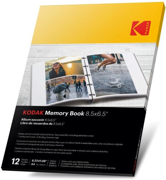 Kodak Inkjet Yazdırılabilir Albüm - Büyük Tip A5  Boyutu