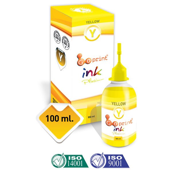 HP Vivera Pigment Uyumlu Yellow Kartuş Mürekkebi 100ml