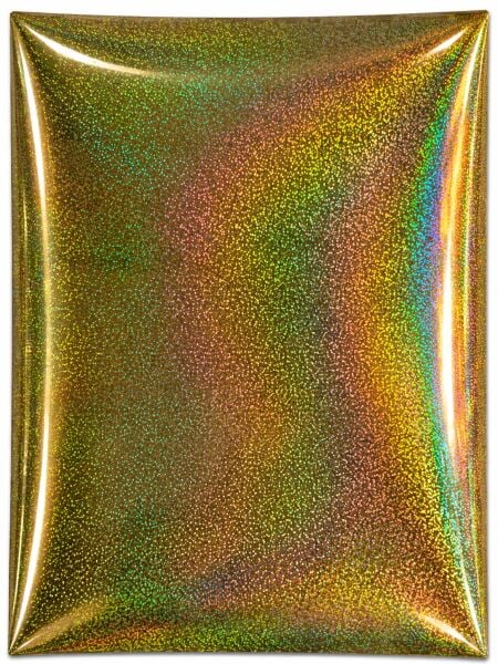 Goprint Pet Hologram Serisi Iron-On Gold with Dot HTV – Isı Transfer Vinili 25x30.5 cm