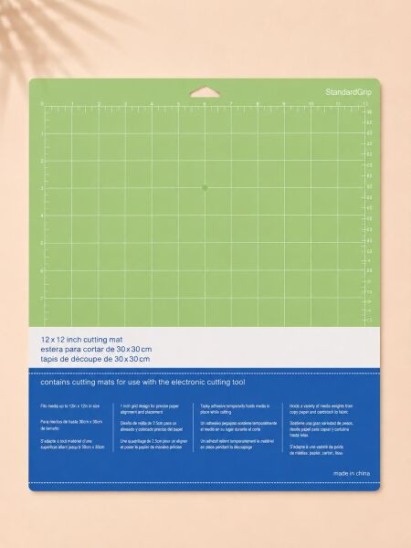 Goprint® StandardGrip Kesim Matı – Cricut Maker & Explore Uyumlu | 12 × 12'' Green