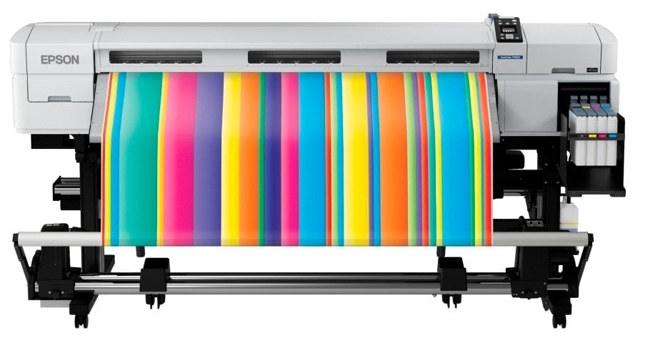 Epson SureColor SC-F7100 64 inç  162cm Plotter Sublimasyon Yazıcı - Isıtıcı Resistanslı