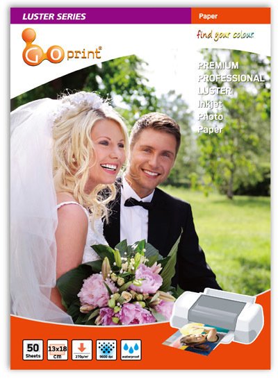 Goprint Luster Serisi Premium Ultra Mat 5R 13x18cm Fotoğraf Kağıdı 270gr 50 Yaprak